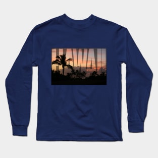 Hawaiian sunset Long Sleeve T-Shirt